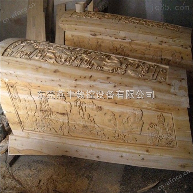 数控棺木寿木雕刻机 大尺寸柏木松木棺材雕刻机