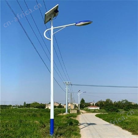 乡村太阳能灯 大功率照明 6米路灯 太阳能庭院灯 农村道路施工