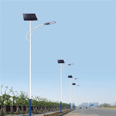 乡村太阳能灯 大功率照明 6米路灯 太阳能庭院灯 农村道路施工