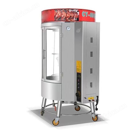全自动烤鸭炉 850型气碳两用烤鸭炉 旋转烤鸭箱 巧夺