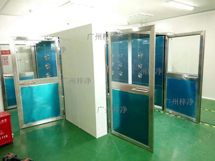 L型转角风淋室构造特点