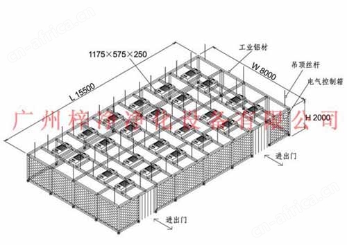 洁净棚设计方案图 洁净棚设计方案图
