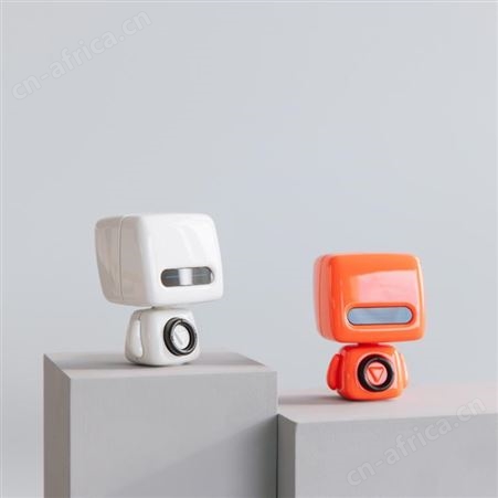 跨境叁活349机器人蓝牙音箱 便携式迷你新款无线蓝牙音响礼品代发