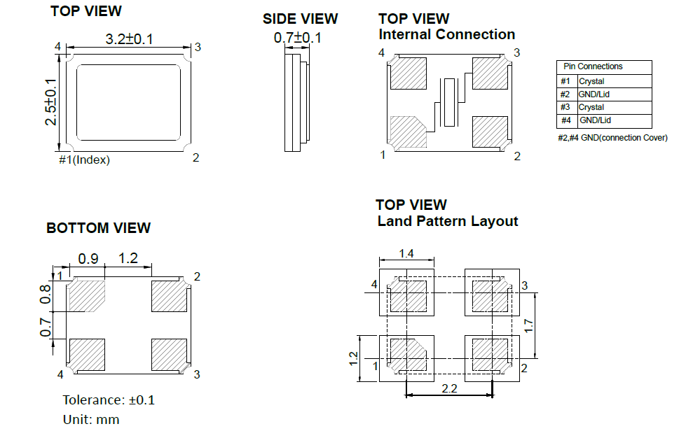 HELE中国台湾加高X3S016000BC1H-HV晶振16MHz规格参数 HELE中国台湾加高X3S016000BC1H-HV晶振16MHz规格参数