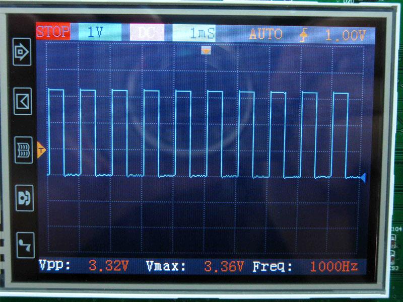 晶振输出波形:正弦波和方波 晶振输出波形:正弦波和方波